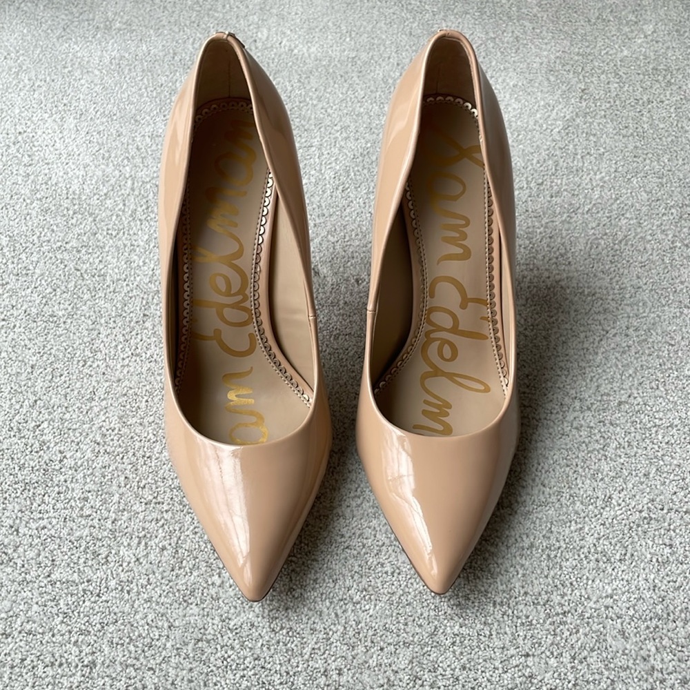 EUC - Like New! Sam Edelman Hazel Nude Pumps